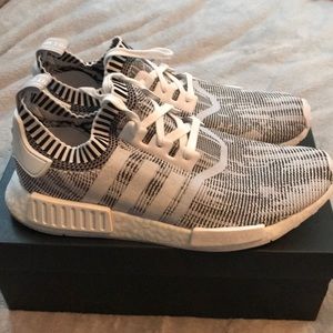 Black and White Adidas NMD